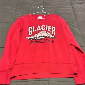 Red Glacier National Park Sweatshirt